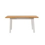 Hanah Home Oliver Open - Karina White Mesa de Comedor Extensible Blanca
